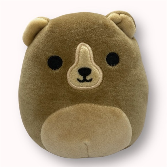 FREE WITH $30+ Baron the bear 4.5" Squishmallow - Picture 1 of 4